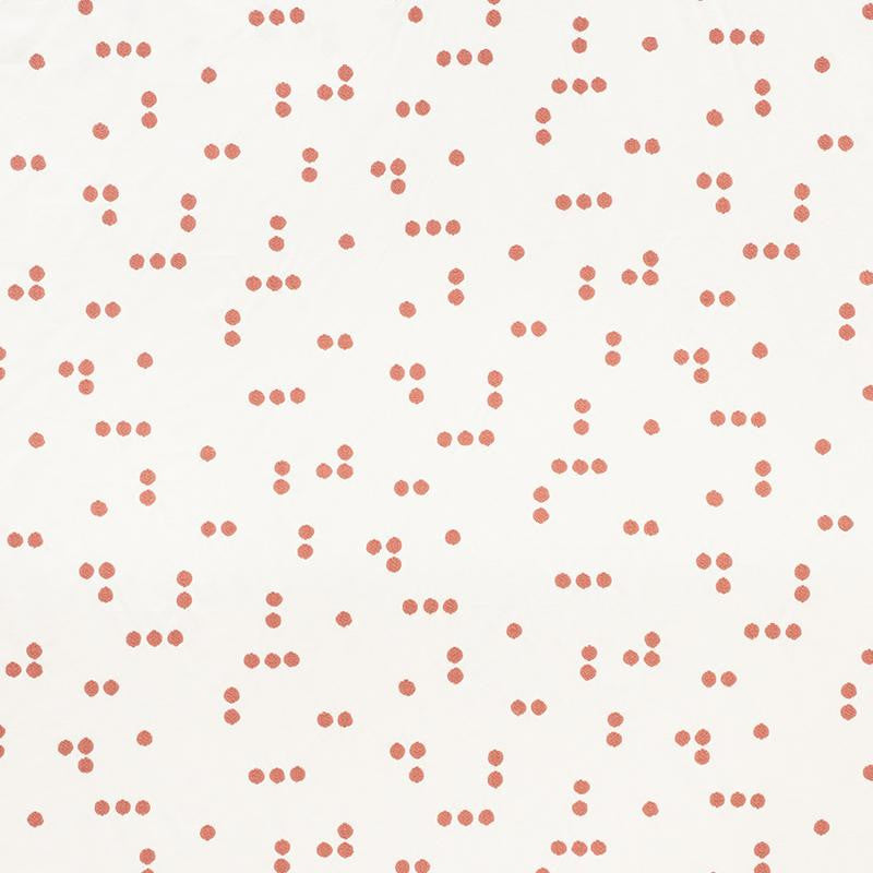 Great Rock Embroidery Coral 75631 by Schumacher Designer Fabric Caroline Z Hurley 25.5" - Swanky Fabrics -