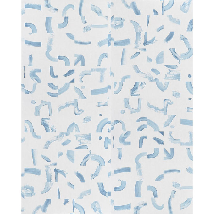 Sepiessa Sky 5009490 by Schumacher Designer Wallpaper Caroline Z Hurley 100.0" - Swanky Fabrics -