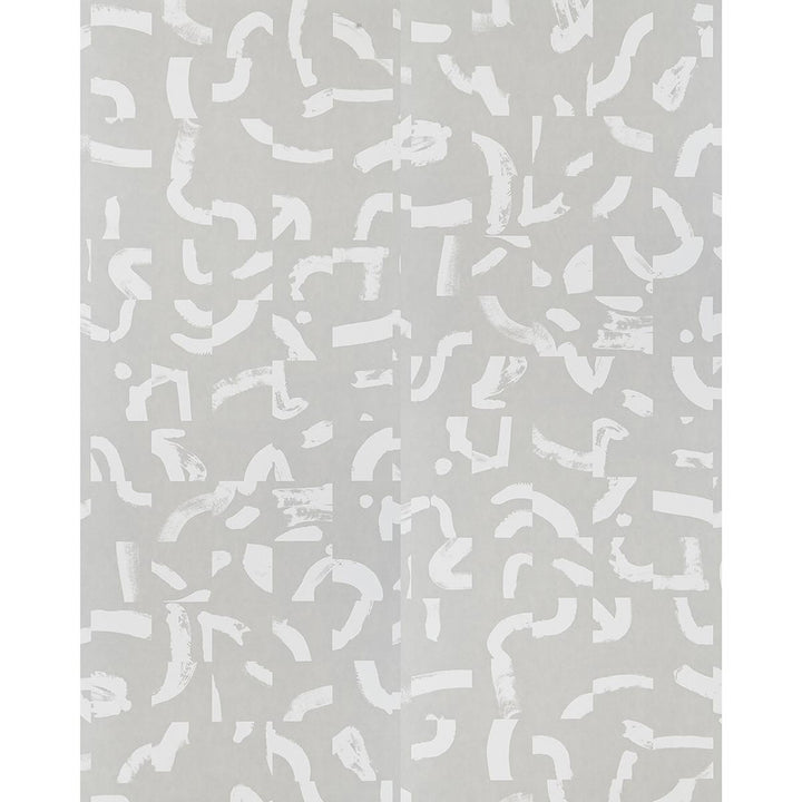 Sepiessa Stone 5009491 by Schumacher Designer Wallpaper Caroline Z Hurley 100.0" - Swanky Fabrics -