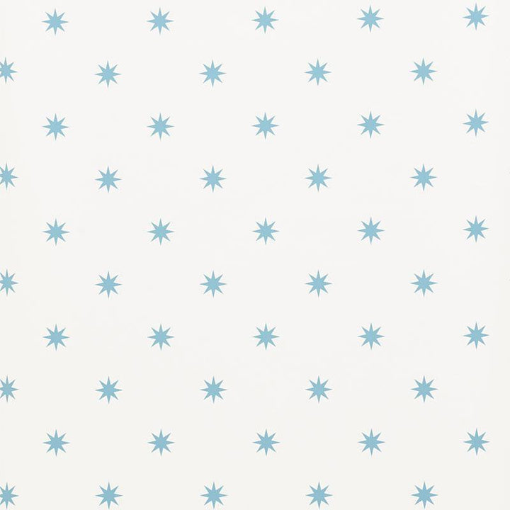 Stargaze Blue 5009601 by Schumacher Designer Wallpaper New Traditional 5.5" - Swanky Fabrics -