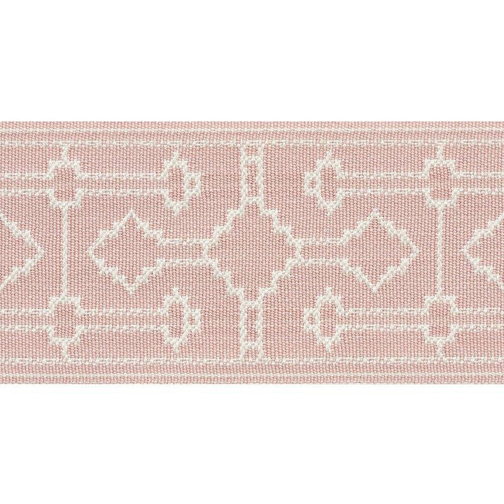 Filbert Tape Blush 75280 by Schumacher Designer Trim New Traditional 4.88" - Swanky Fabrics -
