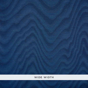 Claridge Indigo 5008450 by Schumacher Designer Wallpaper