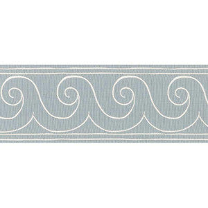 Greek Waves Sky 70751 by Schumacher Designer Trim