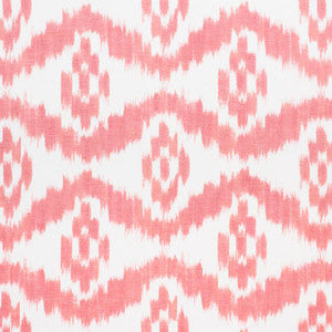 Madaket Ikat Rose 177822 by Schumacher Designer Fabric
