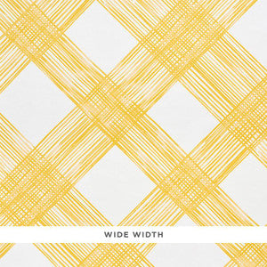 Traverse Yellow 5009712 by Schumacher Designer Wallpaper