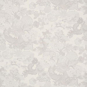 Chiang Mai Dragon Limestone 173278 by Schumacher Designer Fabric