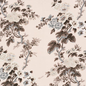 Pyne Hollyhock Blush 174454 by Schumacher Designer Fabric