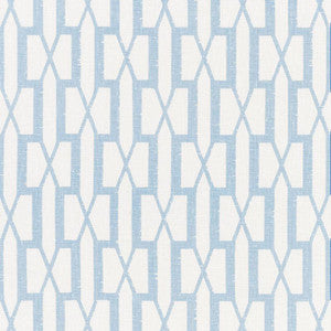 Belvedere Sky 176119 by Schumacher Designer Fabric