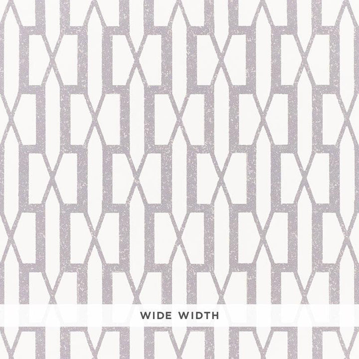 Belvedere Grey 5007999 by Schumacher Designer Wallpaper Veere Grenney 3.0" - Swanky Fabrics -