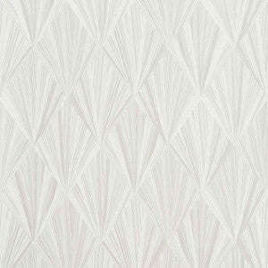 Marquetry Whitewash 5008630 by Schumacher Designer Wallpaper