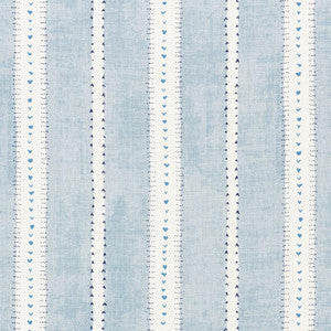 Amour Blue 176940 by Schumacher Designer Fabric