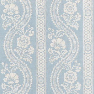 Versailles Blue 176950 by Schumacher Designer Fabric