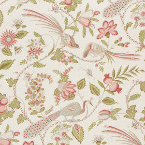 Campagne Mineral & Rose 175954 by Schumacher Designer Fabric