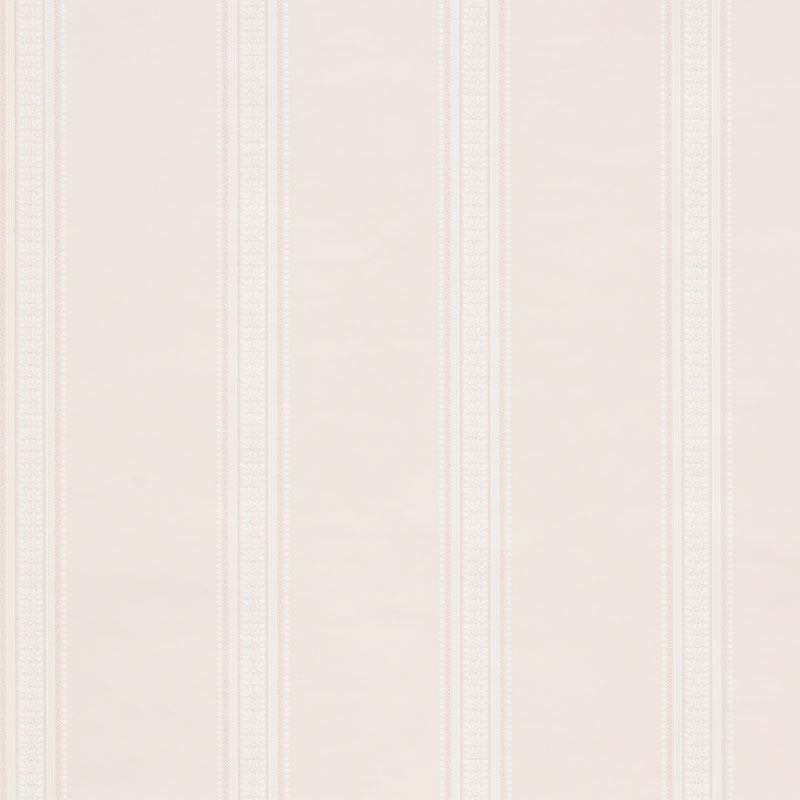 Lorraine Stripe Blush 5004584 by Schumacher Designer Wallpaper Simply Charming 6.75" - Swanky Fabrics -