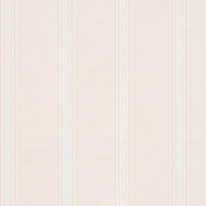 Lorraine Stripe Blush 5004584 by Schumacher Designer Wallpaper Simply Charming 6.75" - Swanky Fabrics -