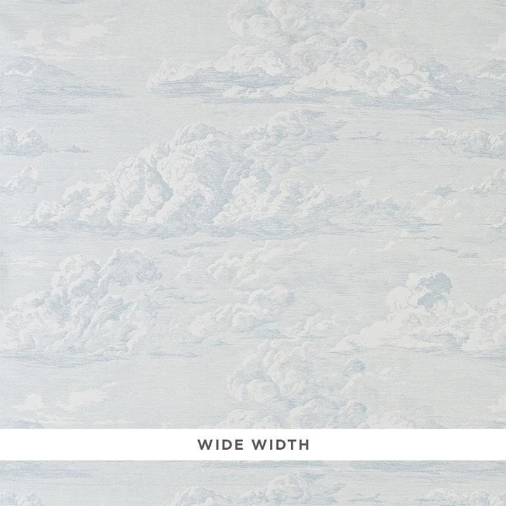 Cloud Toile Mineral 5009132 by Schumacher Designer Wallpaper Modern Glamour 50.0" - Swanky Fabrics -