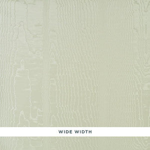 Moir Wallcovering Parchment 5009670 by Schumacher Designer Wallpaper