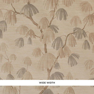 Weeping Pine Ii Barley 5009680 by Schumacher Designer Wallpaper