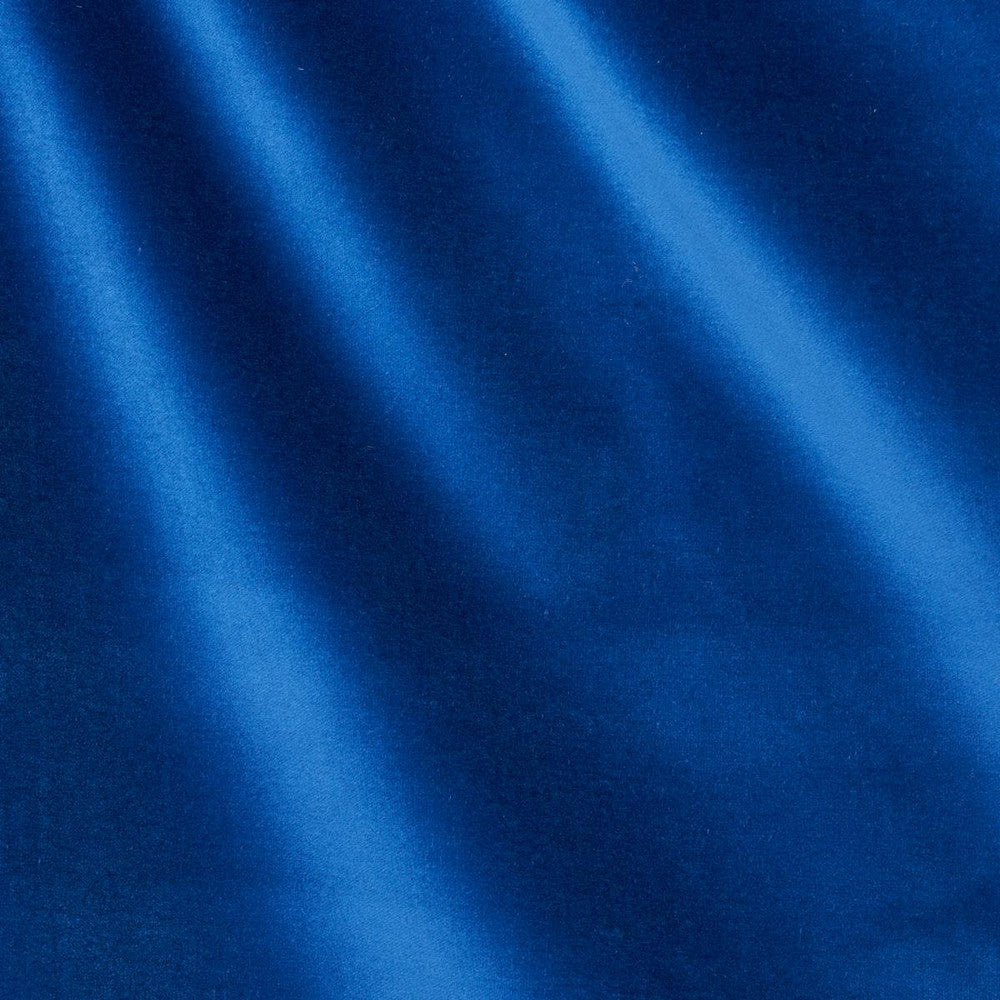 Rocky Performance Velvet Sapphire 70826 by Schumacher Designer Fabric Perfect Basics: Velvet - Swanky Fabrics -
