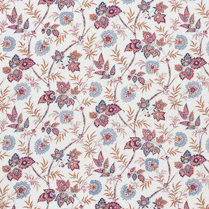 Emperor'S Vine Aubergine 177680 by Schumacher Designer Fabric