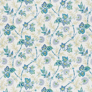 Emperor'S Vine Peacock 177681 by Schumacher Designer Fabric