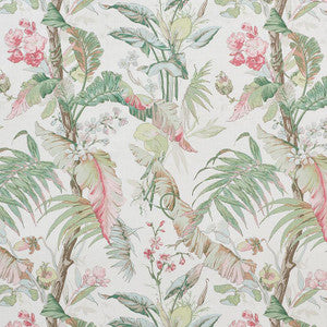 Tropique Blush 178130 by Schumacher Designer Fabric