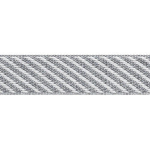 Bobo Tape Grey 73601 by Schumacher Designer Trim