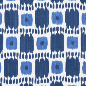 Kandira Blues 174403 by Schumacher Designer Fabric