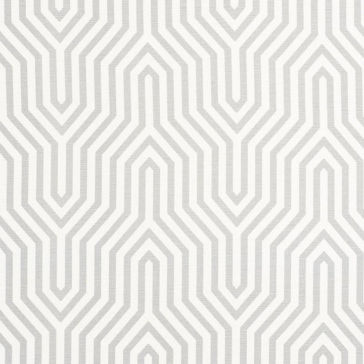 Vanderbilt Print Grisaille 177271 by Schumacher Designer Fabric Mary Mcdonald 13.5" - Swanky Fabrics -