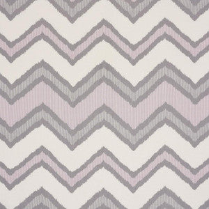 Chevron Ikat Lilac 72632 by Schumacher Designer Fabric