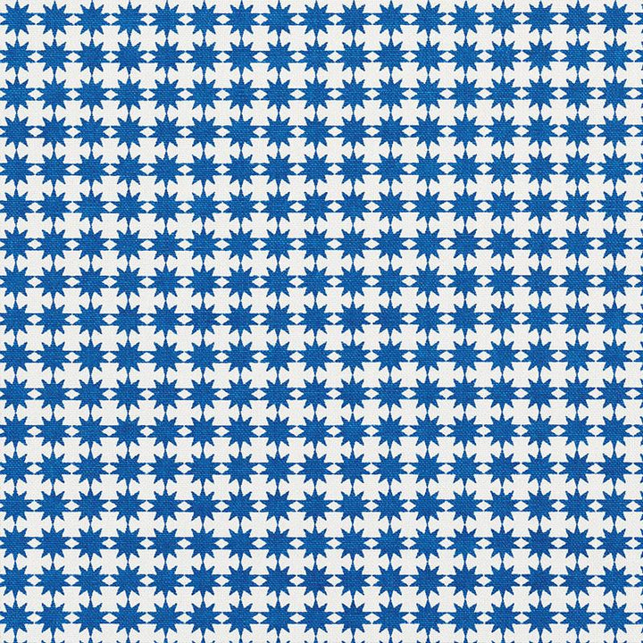 Stella Blue 177083 by Schumacher Designer Fabric Studio Bon - Swanky Fabrics -