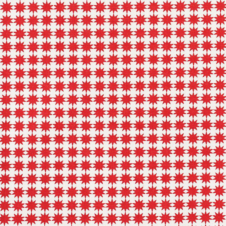 Stella Red 177086 by Schumacher Designer Fabric Studio Bon - Swanky Fabrics -