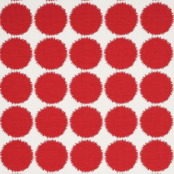 Fuzz Red 177093 by Schumacher Designer Fabric Studio Bon 3.75" - Swanky Fabrics -