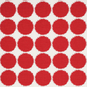 Fuzz Red 177093 by Schumacher Designer Fabric