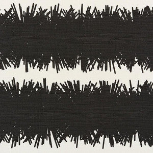 Bang Black 177123 by Schumacher Designer Fabric