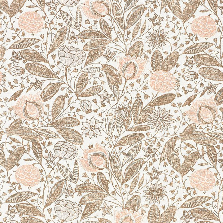 Gloria Rose 176841 by Schumacher Designer Fabric Wallflowers 18.0" - Swanky Fabrics -