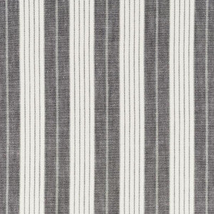 Horst Stripe Blackwork 72601 by Schumacher Designer Fabric