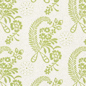 Millicent Leaf 5008811 by Schumacher Designer Wallpaper