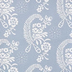Millicent Delft 5008813 by Schumacher Designer Wallpaper