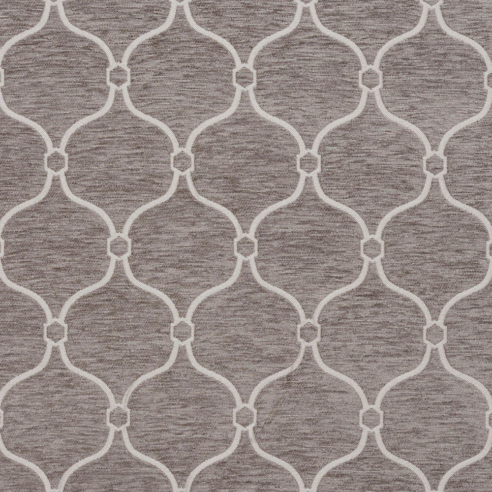 20830-01 by Charlotte Designer Fabric Chenille Patterns 100% Woven Polyester Asia Exceeds 70,000 Wyzenbeek Rubs (Heavy Duty) Horizontal: 3.5" x Vertical: 5" 54 Inches - Swanky Fabrics -