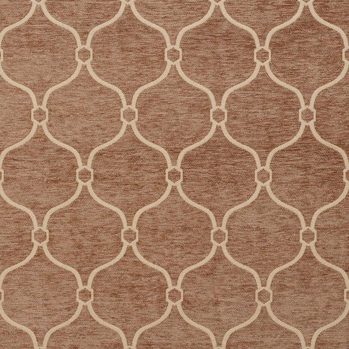 20830-07 by Charlotte Designer Fabric Chenille Patterns 100% Woven Polyester Asia Exceeds 70,000 Wyzenbeek Rubs (Heavy Duty) Horizontal: 3.5" x Vertical: 5" 54 Inches - Swanky Fabrics -
