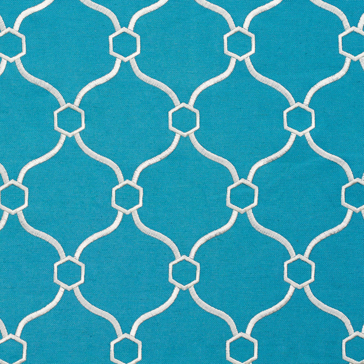 20910-17 by Charlotte Designer Fabric Embroidered Linens 44% Rayon, 30% Polyester, 26% Linen Asia Exceeds 120,000 Wyzenbeek Rubs (Heavy Duty) Horizontal: 3.5" x Vertical: 5" 54 Inches - Swanky Fabrics -