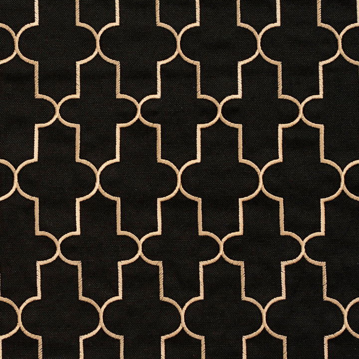 20930-03 by Charlotte Designer Fabric Embroidered Linens 44% Rayon, 30% Polyester, 26% Linen Asia Exceeds 120,000 Wyzenbeek Rubs (Heavy Duty) Horizontal: 2.25" x Vertical: 3.25" 54 Inches - Swanky Fabrics -