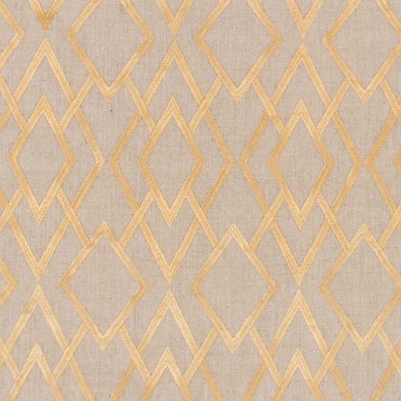 Robert Allen Fabric Angle Lane Amber 2 1/8 Yards