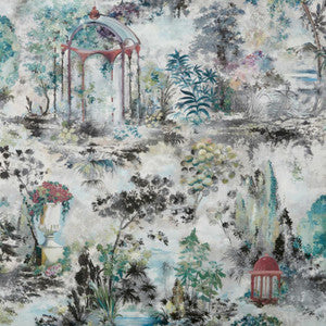 Pavilion (Wp) # 04 Fern by 1838 Wallcoverings Designer Wallpaper