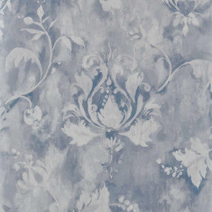 Ornamenta (Wp) # 01 Pewter by 1838 Wallcoverings Designer Wallpaper