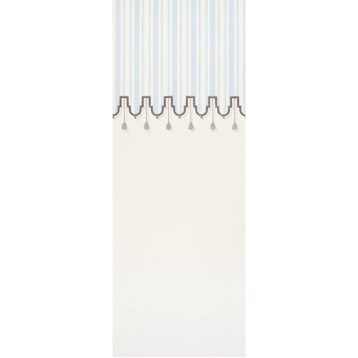 Villa Panel Sky 5009911 by Schumacher Designer Wallpaper Trompe L'Oeil 54.0" - Swanky Fabrics -