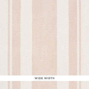 Villa Stripe Blush 5009923 by Schumacher Designer Wallpaper