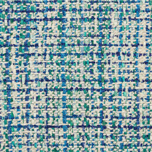 Babe'S Tweed Peacock 54236 by Schumacher Designer Fabric