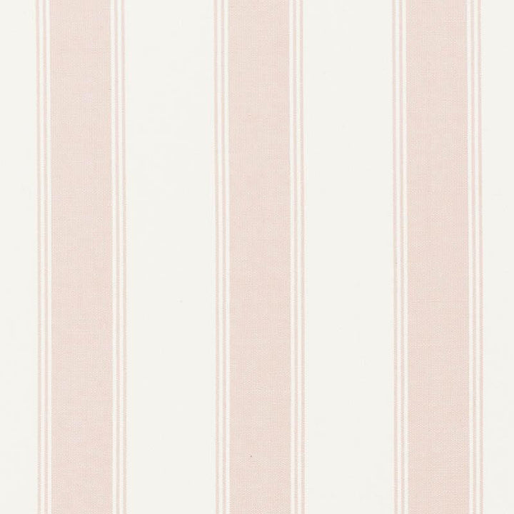 Rafe Stripe Quiet Pink 75820 by Schumacher Designer Fabric Veere Grenney 4.38" - Swanky Fabrics -